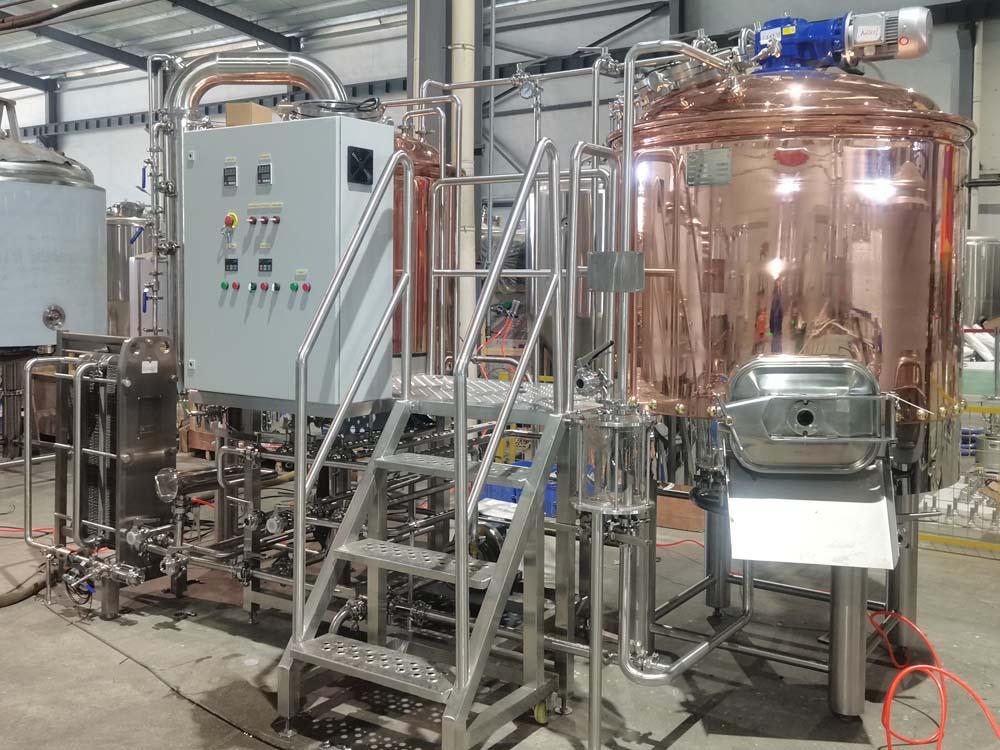 10 HL Copper brewhouse